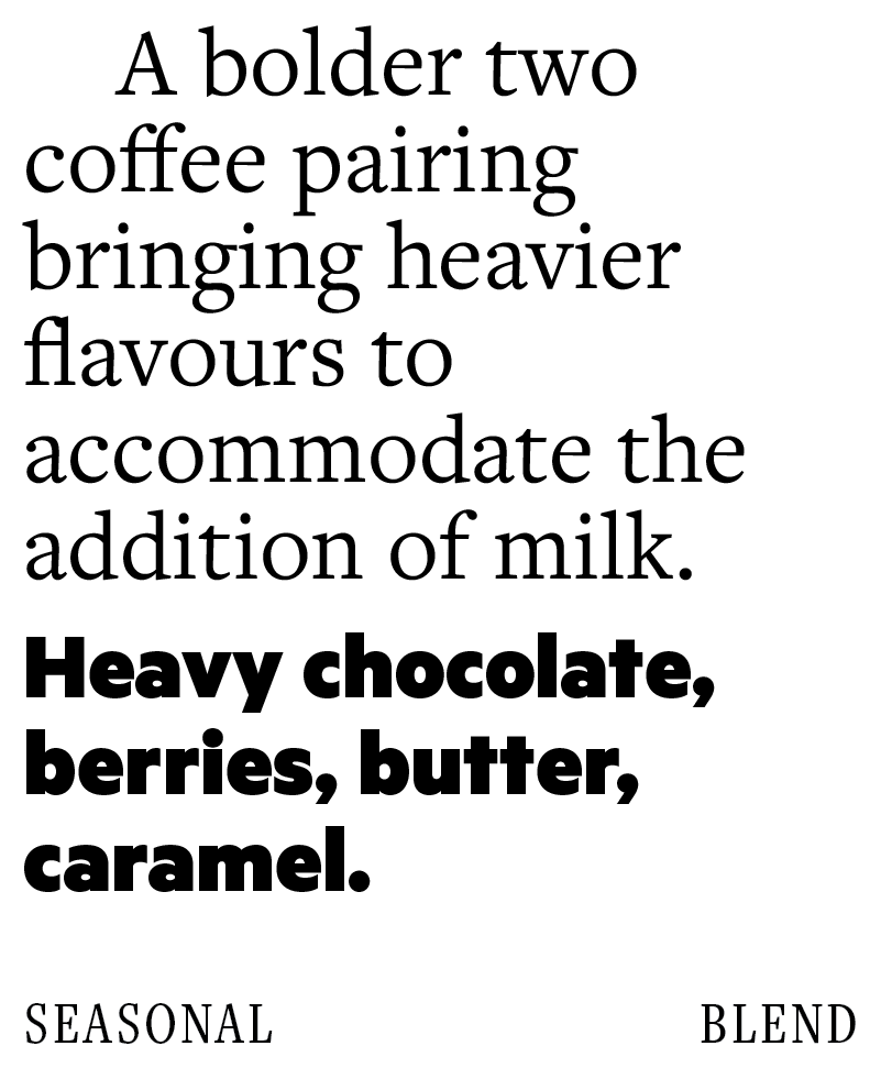 The Ones We Love - Espresso Blend