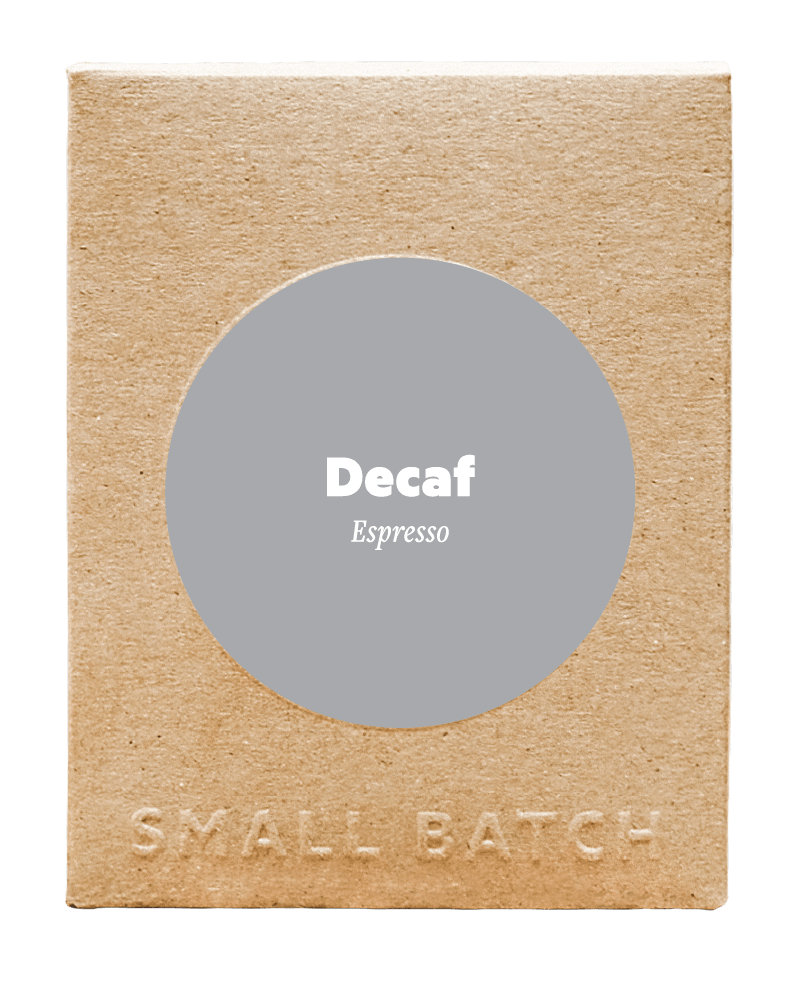 Decaf – Espresso or Filter